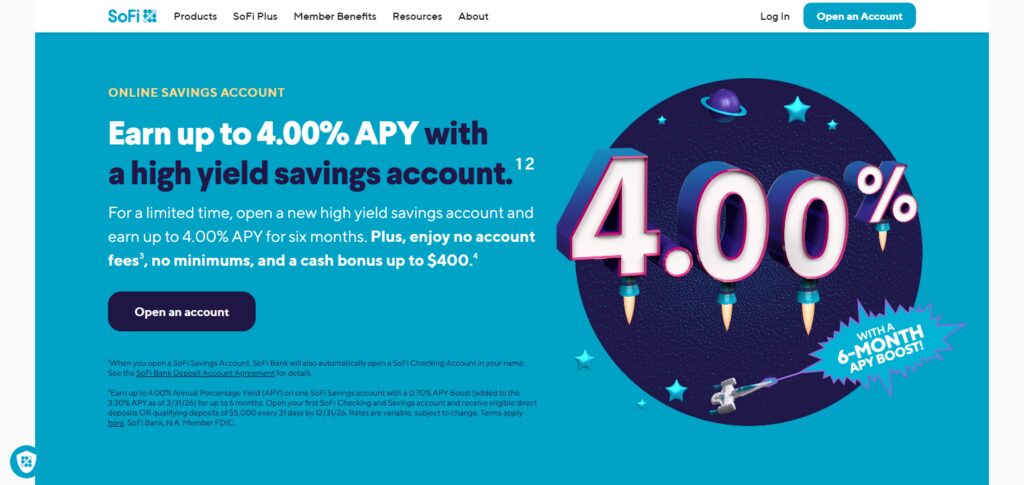 10 Best High-Yield Savings Accounts for Maximizing Your ROI 2 SoFi High-Yield Savings