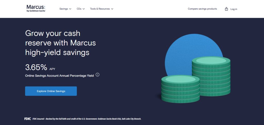 10 Best High-Yield Savings Accounts for Maximizing Your ROI 3 Marcus by Goldman Sachs
