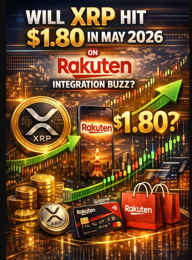 Will XRP Hit $1.80 in May 2026 on Rakuten Integration Buzz?