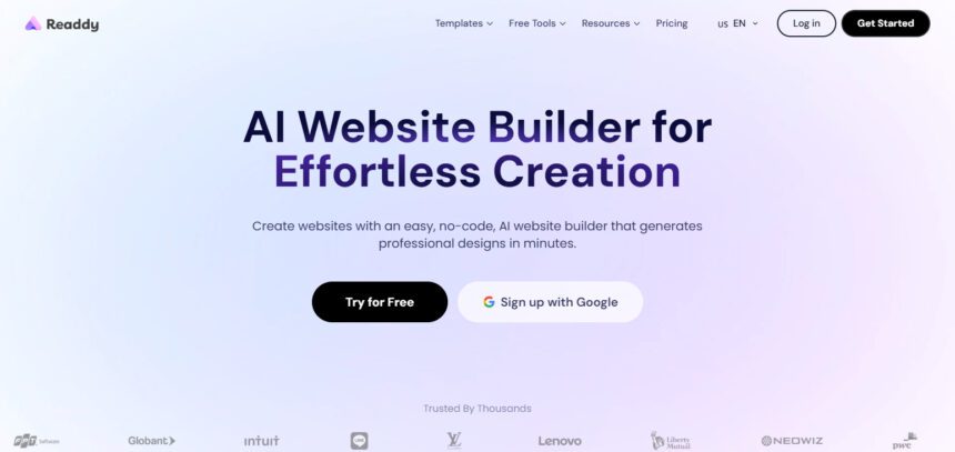 Readdy : Smart AI Assistant for Fast Content Creation
