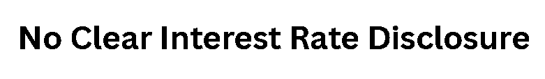 Top 10 Red Flags to Avoid When Applying for a Private Student Loan 2 No Clear Interest Rate Disclosure
