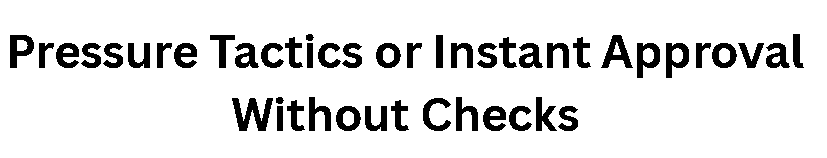 Top 10 Red Flags to Avoid When Applying for a Private Student Loan 11 Pressure Tactics or Instant Approval Without Checks