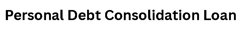  Personal Debt Consolidation Loan