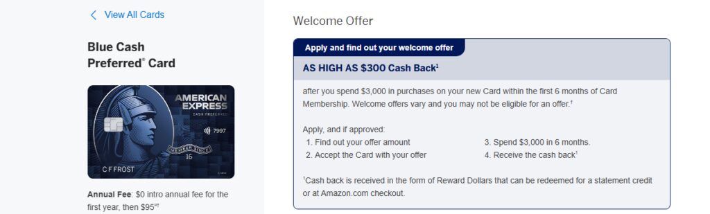 Top 10 Best Cashback Credit Cards Offered by Chase and Amex 7 American Express Blue Cash Preferred®