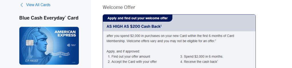 Top 10 Best Cashback Credit Cards Offered by Chase and Amex 6 American Express Blue Cash Everyday®