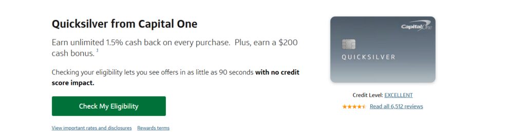 Top 10 Capital One Credit Cards for Low and Fair Credit Scores 5 Capital One Quicksilver Secured Rewards