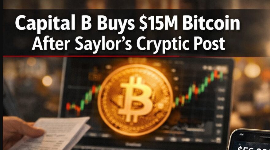 Capital B Buys $15M Bitcoin After Saylor’s Cryptic Post 2 Capital B Picks Up €13 Million in Funding to Back BTC Purchases