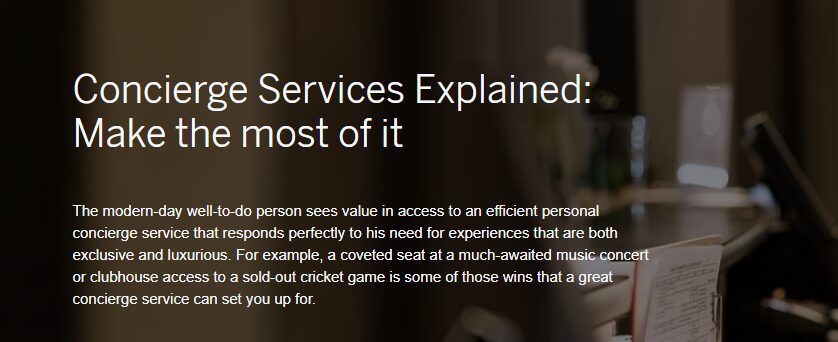 10 Top Hidden Perks of Amex Platinum Card Explained 7 Concierge Service