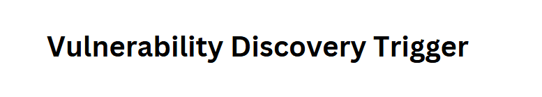 Vulnerability Discovery Trigger