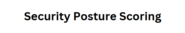 Security Posture Scoring