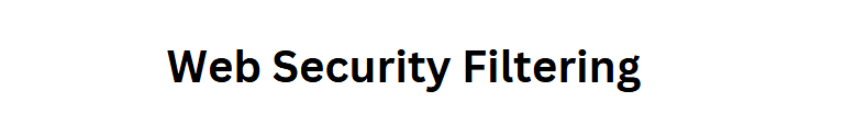 Web Security Filtering