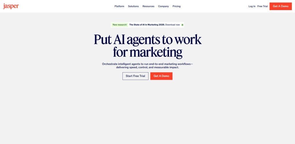 10 Best AI Agents for Freelancers to Supercharge Productivity 7 Jasper AI