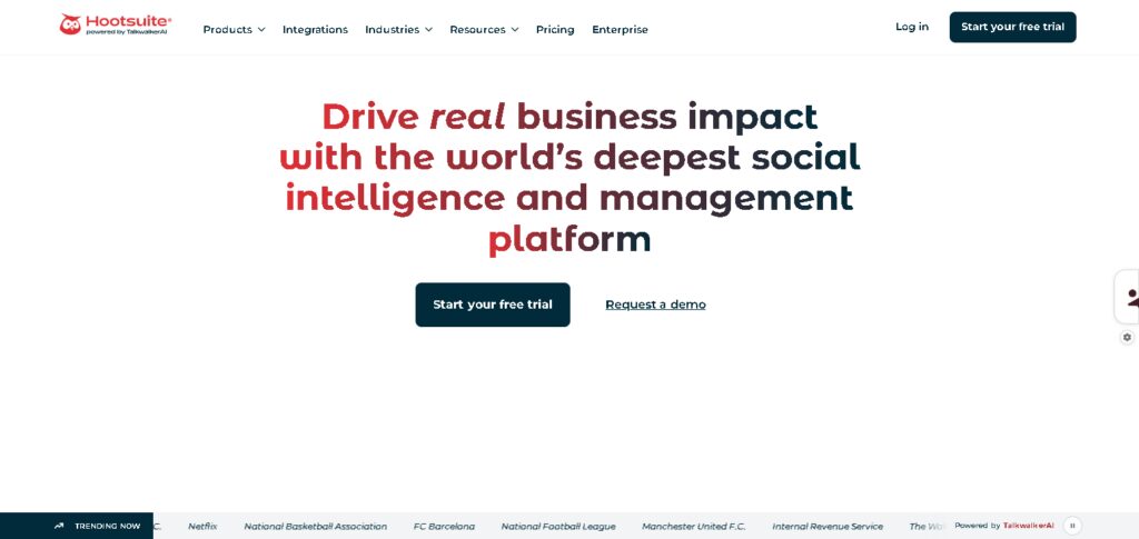 10 Best AI Agents for Automated Social Media Management 2 Hootsuite