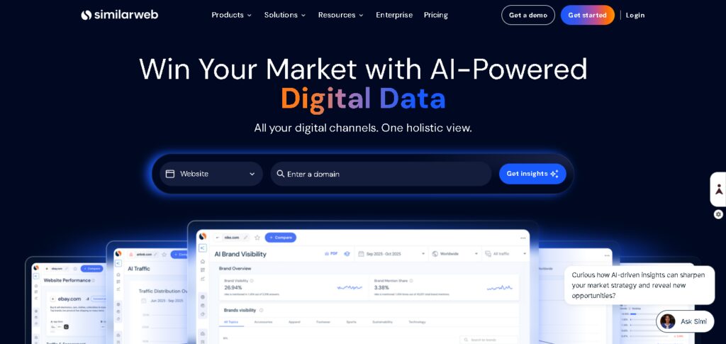 10 Best AI Research Agents for Deep Market and SEO Analysis 10 Similarweb