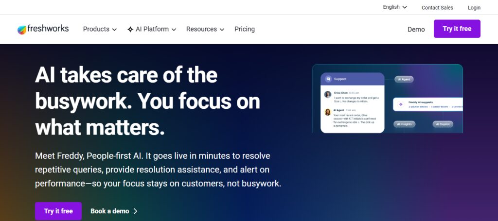 10 Best AI Apps for Small Business Automation in 2026 7 Freshworks Freddy AI