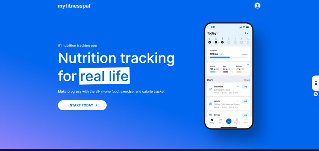 10 Best Health Tracking Apps With Smart AI Features in 2026 2 MyFitnessPal