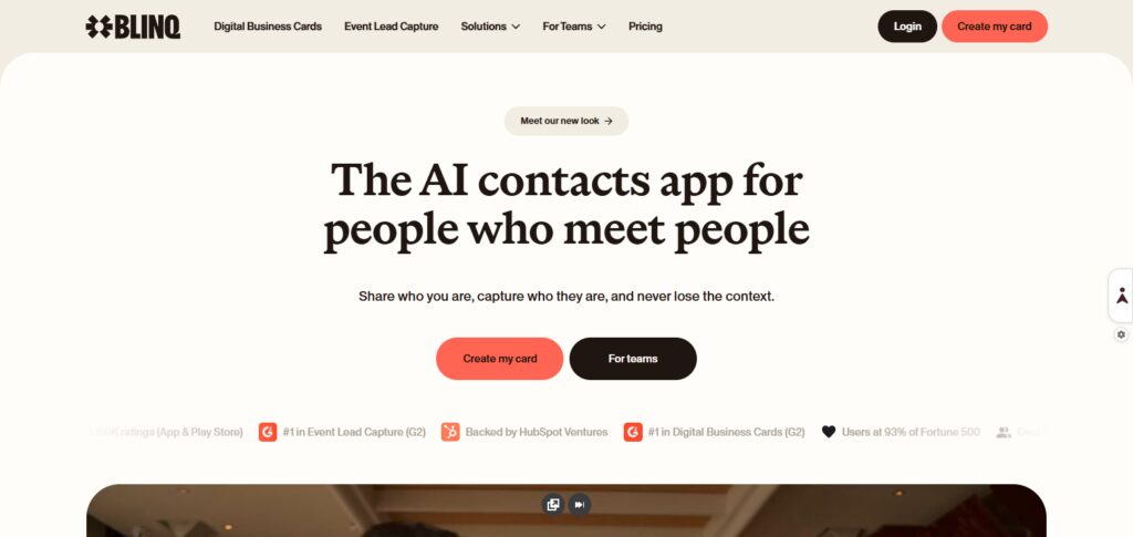 10 Best Digital Business Card Apps for Professionals in 2026 3 Blinq