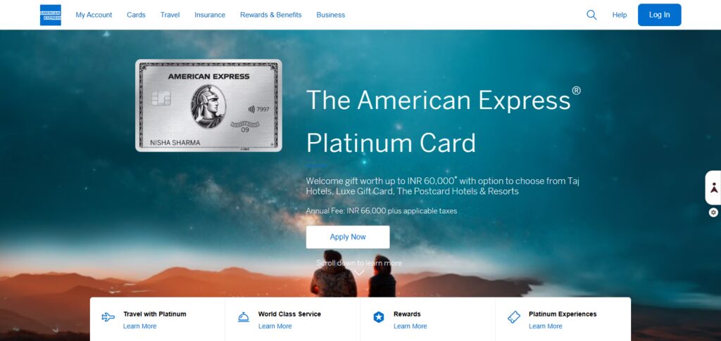10 Best Credit Cards for Cashback, Travel & Online Shopping 7 American Express Platinum Card