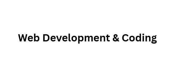 Web Development & Coding