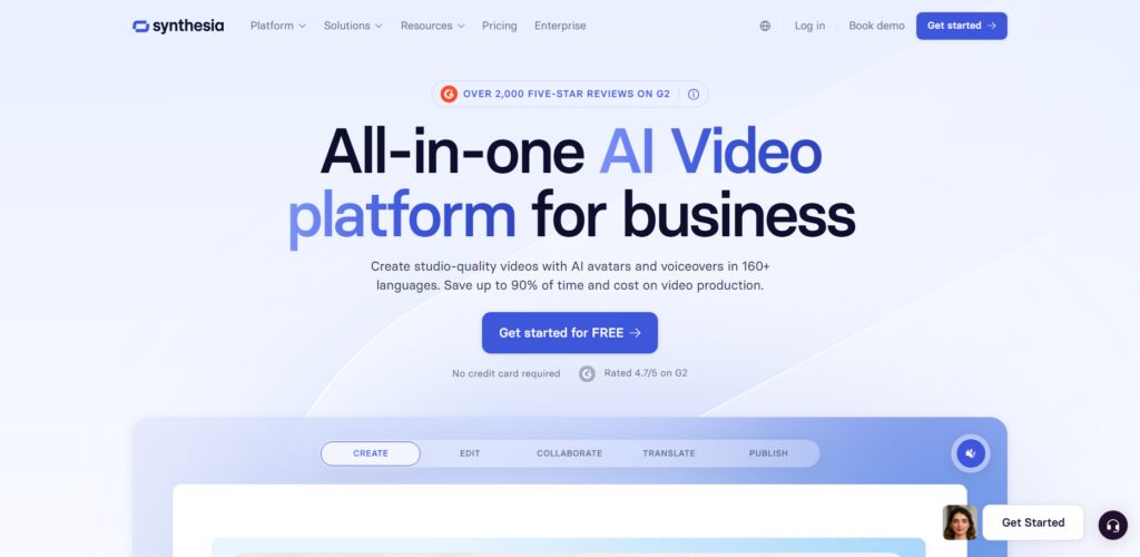 10 Best AI Video Tools Replacing Traditional Content Jobs 2026 4 Synthesia