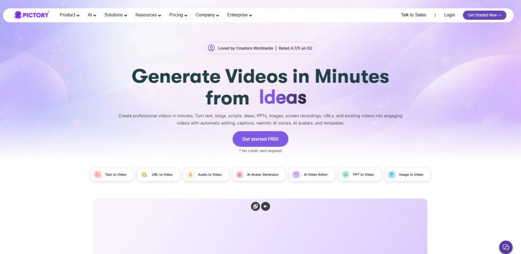 10 Best AI Video Tools Replacing Traditional Content Jobs 2026 5 Pictory AI