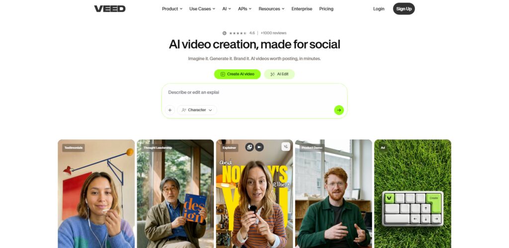10 Best AI Video Tools Replacing Traditional Content Jobs 2026 8 VEED.io