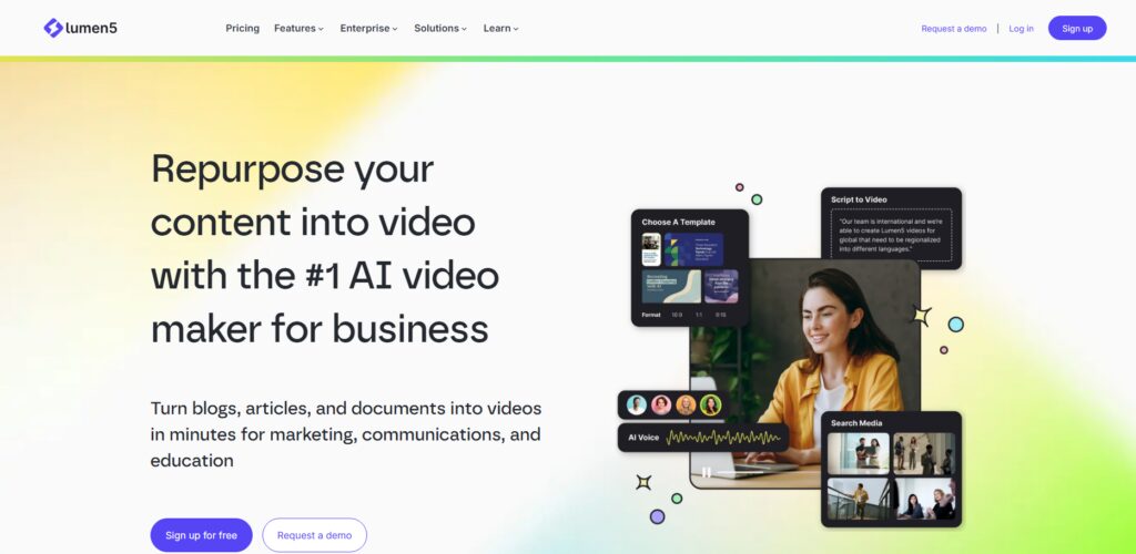 10 Best AI Video Tools Replacing Traditional Content Jobs 2026 9 Lumen5