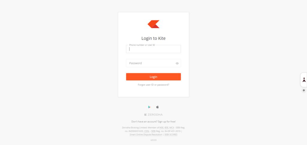  Zerodha Kite