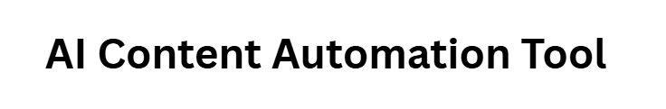 10 Best AI Automation Businesses Built by Solo Founders 2026 3 AI Content Automation Tool
