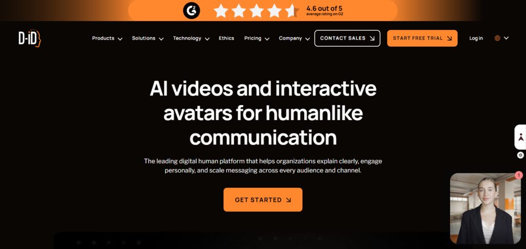 10 Best AI Avatar Tools for Branding, Marketing & Courses 4 D-ID