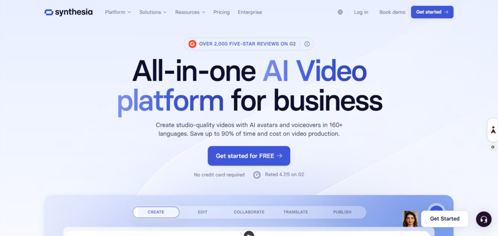 10 Best AI Avatar Tools for Branding, Marketing & Courses 2 Synthesia