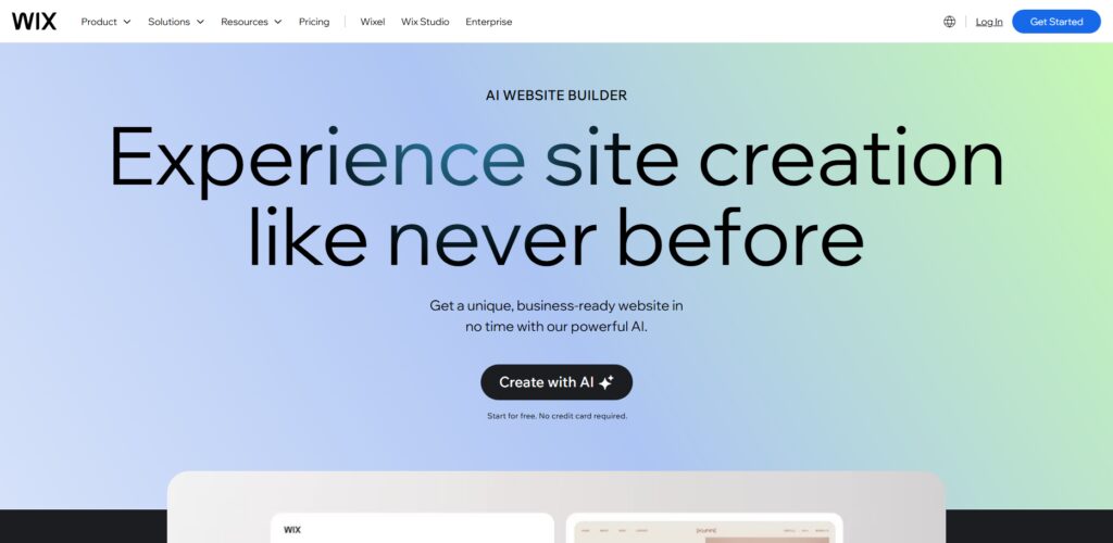 10 Best AI Website Builders Replacing Traditional Web Development Services 2 Wix ADI