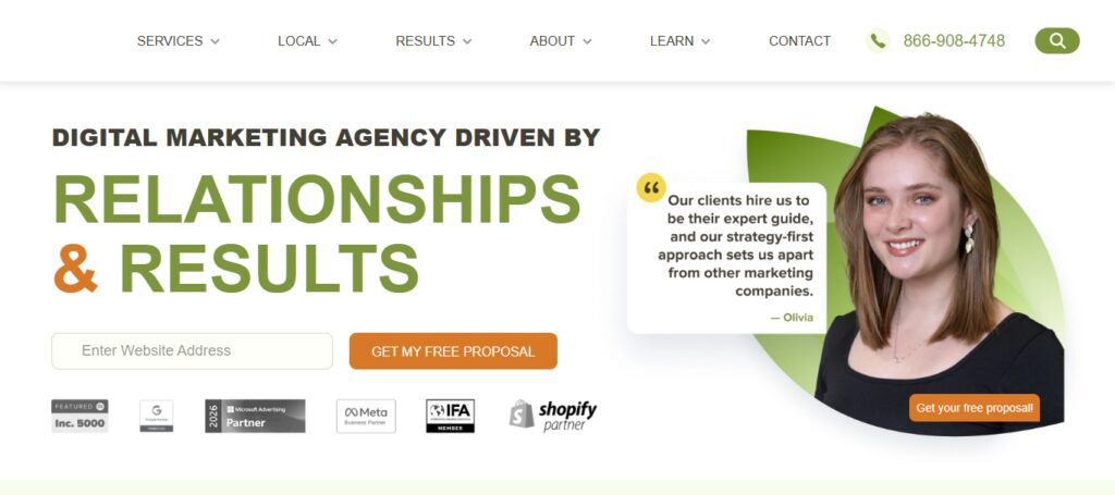 10 Top Generative Engine Optimization Agencies in Texas 2 Thrive Internet Marketing Agency