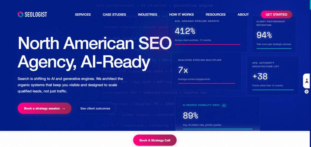 10 Best Canadian SEO & GEO Agencies for E-commerce Growth 5 SeoLogist Marketing Agency