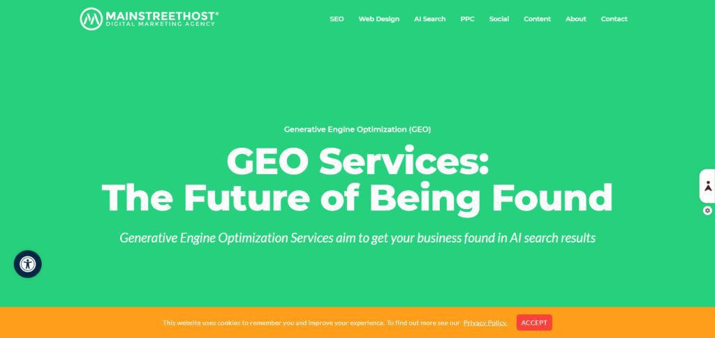 10 Best Canadian SEO & GEO Agencies for E-commerce Growth 3 Geo SEO Services