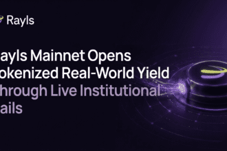 Rayls Mainnet Opens Tokenized Real-World Yield Through Live Institutional Rails