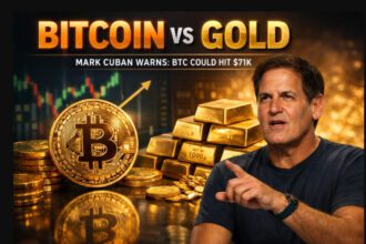 Bitcoin vs Gold: Mark Cuban Warns BTC Could Hit $71K