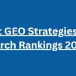10 Best GEO Strategies for AI Search Rankings 2026