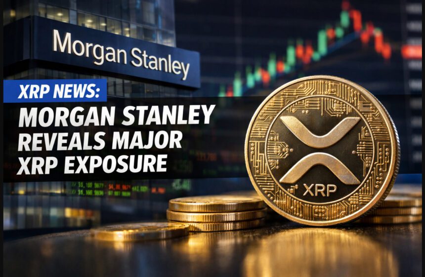 XRP News: Morgan Stanley Reveals Major XRP Exposure