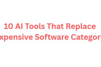 10 AI Tools That Replace [Expensive Software Category]