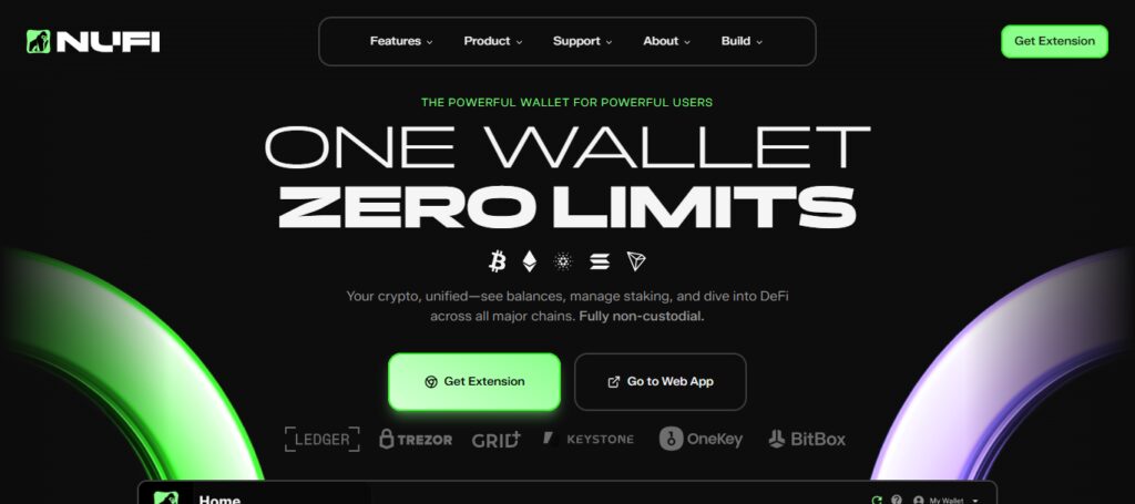 10 Best Cardano (ADA) Non-Custodial Staking Wallets 2026 10 NuFi Wallet