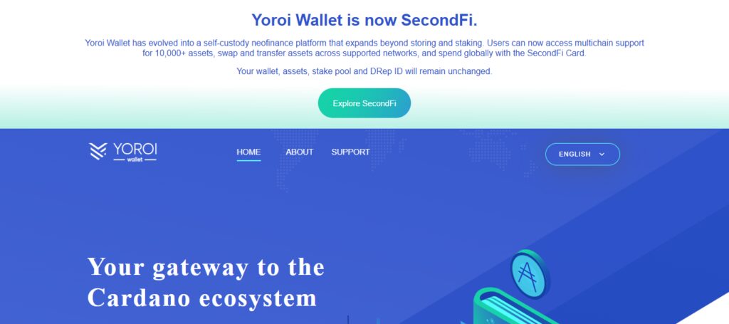 10 Best Cardano (ADA) Non-Custodial Staking Wallets 2026 3 Yoroi Wallet