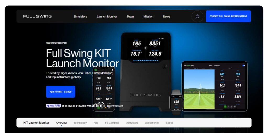 Full Swing Kit / Full Swing Sim