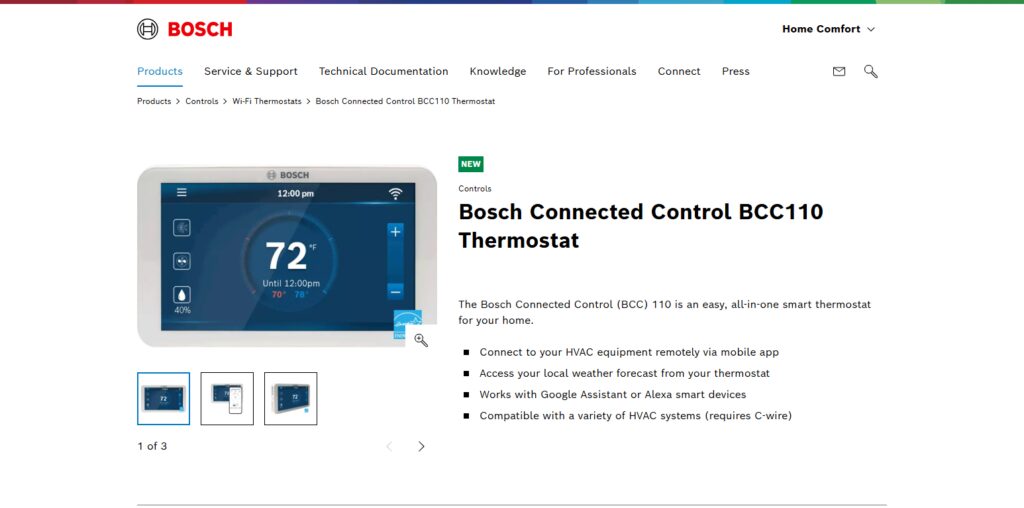Bosch Connected Control (BCC)