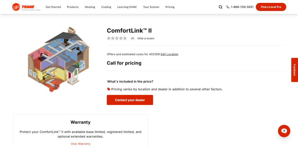 Trane ComfortLink II