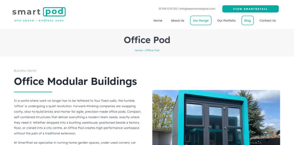 Bunch Smart Office Pod