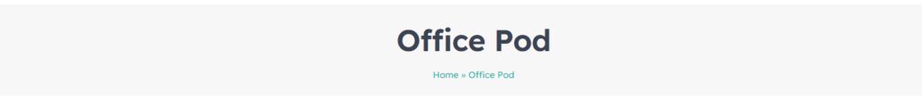 OfficePod (UK-based design)