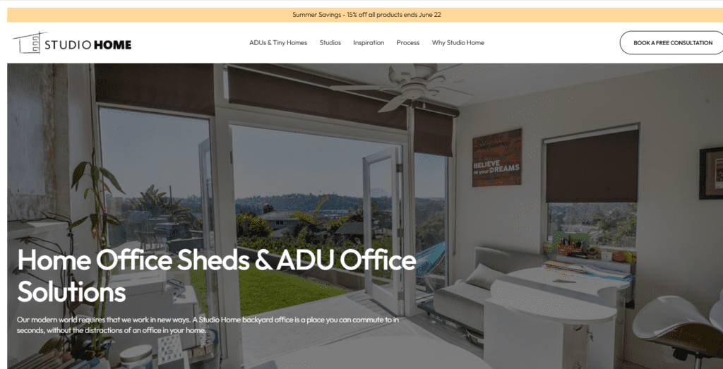 Studio Shed Office Series