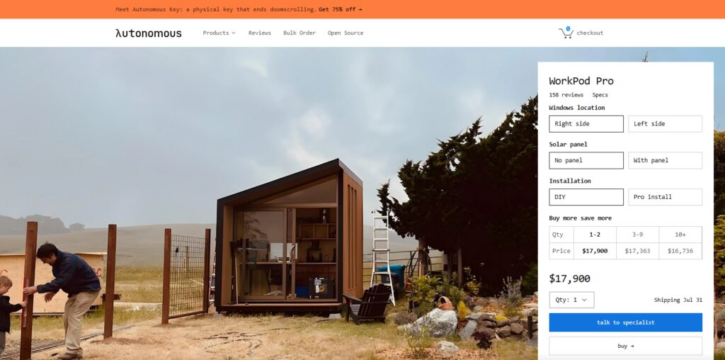 Autonomous WorkPod
