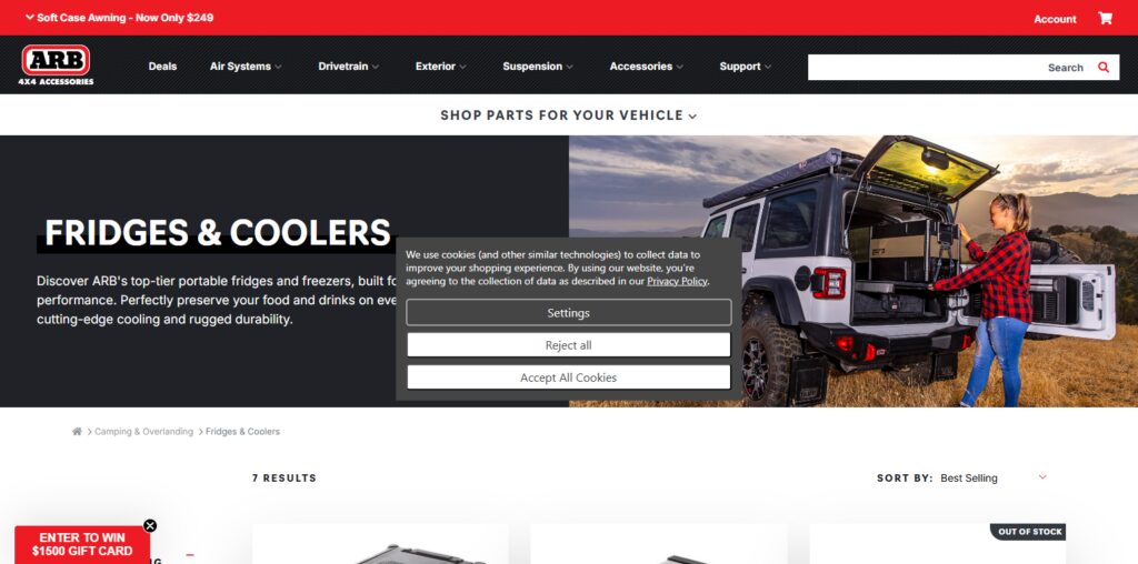 ARB Zero Portable Fridge